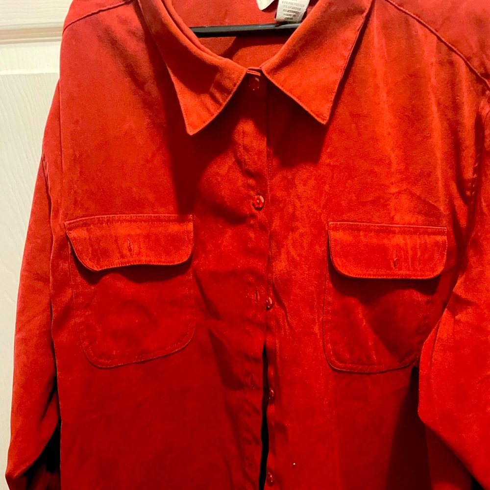 Roaman’s Button Down Warm Shirt. Size 28